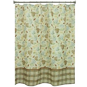 Bacova Tetons Leaf Shower Curtain Collection