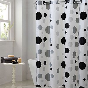 EZ-On by Hookless Retro Shower Curtain Collection