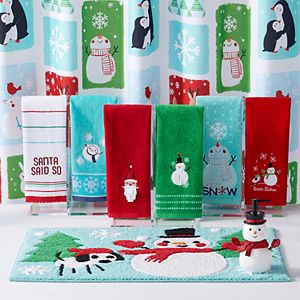 St. Nicholas Square® Holiday Cheer Snow Friends Shower Curtain Collection