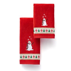 St. Nicholas Square® Comfy Cozy Snowman Bath Towel Collection