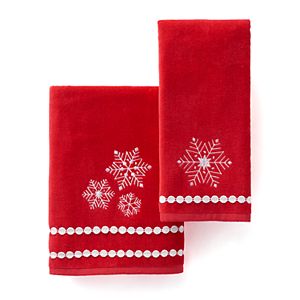 St. Nicholas Square® Snowflake Bath Towel Collection