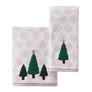 St. Nicholas Square® Felt Tree Bath Towel Collection