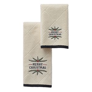 St. Nicholas Square® Christmas Holly Bath Towel Collection
