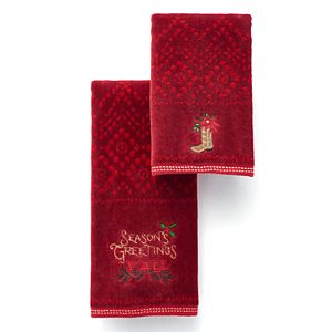 St. Nicholas Square® Season's Greetings Bath Towel Collection