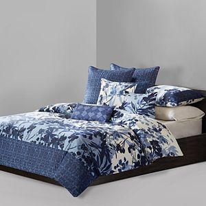 N Natori Yumi Botanical Duvet Cover Collection