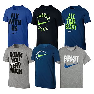 Boys 8-20 Nike Graphic Tees