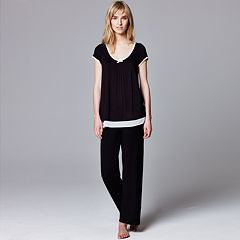 Simply Vera Vera Wang Pajamas: Basic Luxury Pajama Separates Women
