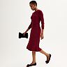 Women's Rachel Roy Ribbed Sleeve Sweater, Skirt & Cardigan Separates 