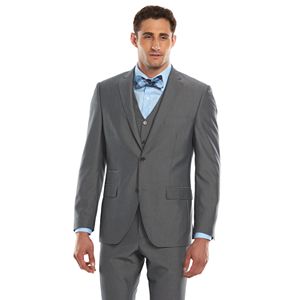 Savile Row Modern-Fit Gray Suit Separates - Men