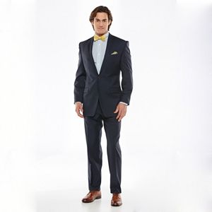 Big & Tall Chaps Classic-Fit Navy Wool-Blend Comfort Stretch Suit Separates