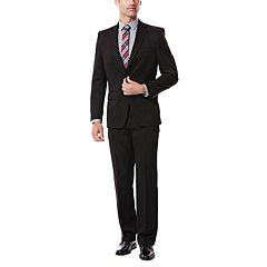 Haggar Travel Performance Black Gabardine Suit Separates Men