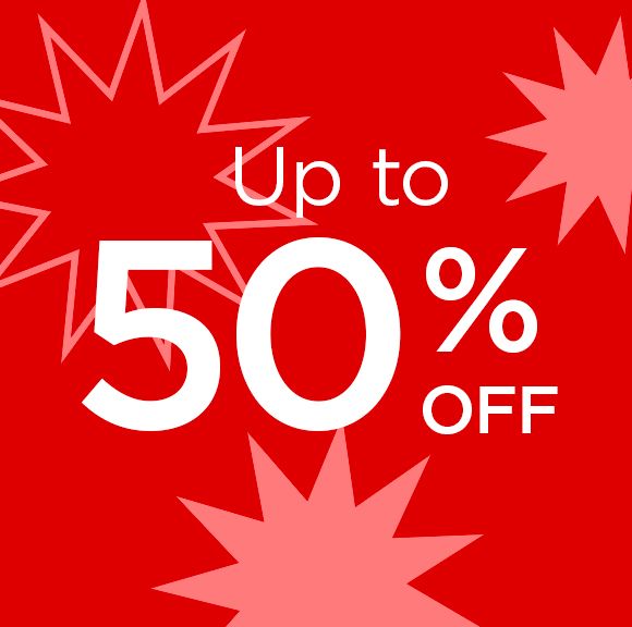 Up to 50% off