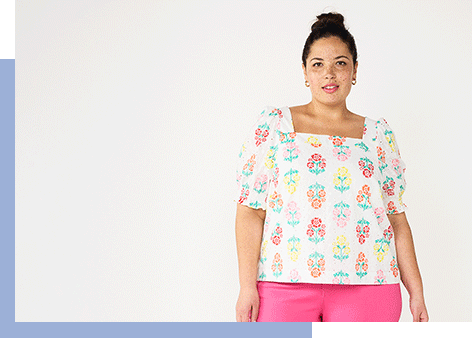 kohls plus size holiday tops