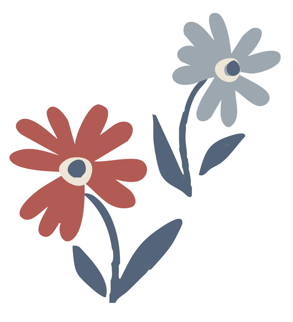 waving flowers