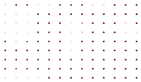 animated blinking dots design