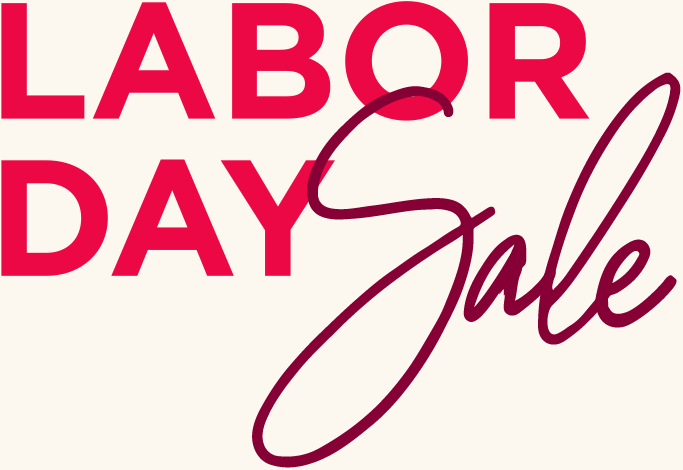 animation of the Labor Day Sale title