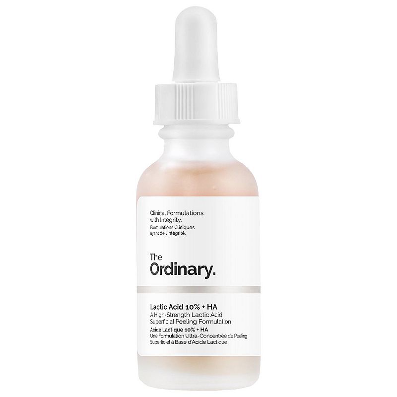 The Ordinary Lactic Acid 10% + HA 2% High-Strength Exfoliating Serum for Uneven Texture - 1 fl oz - Ulta Beauty
