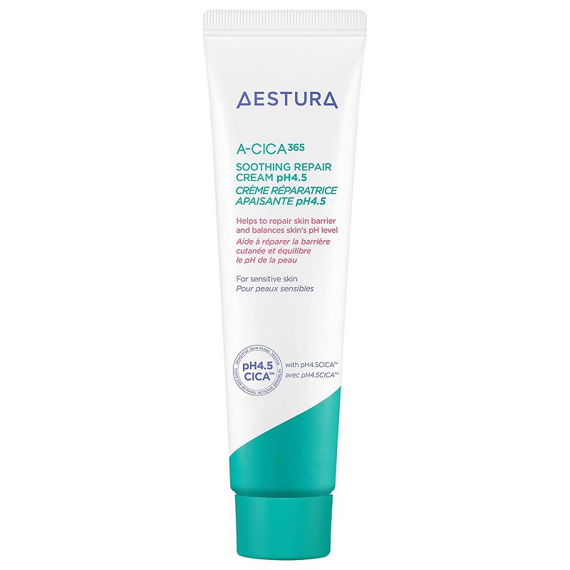 AESTURA A-CICA365 Soothing Repair Gel Cream Moisturizer pH4.5 with Centella Asiatica + Panthenol for Redness, None