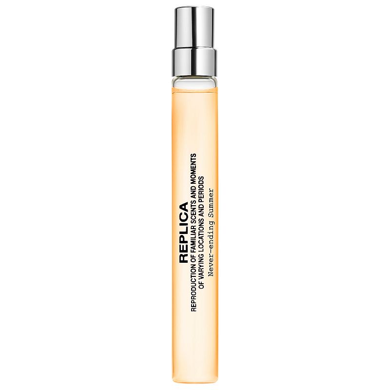 Maison Margiela 'REPLICA' Never-ending Summer Eau de Toilette with Orange and Spritz Accord Travel Spray, Size: 0.34 FL Oz, Nevrendsum