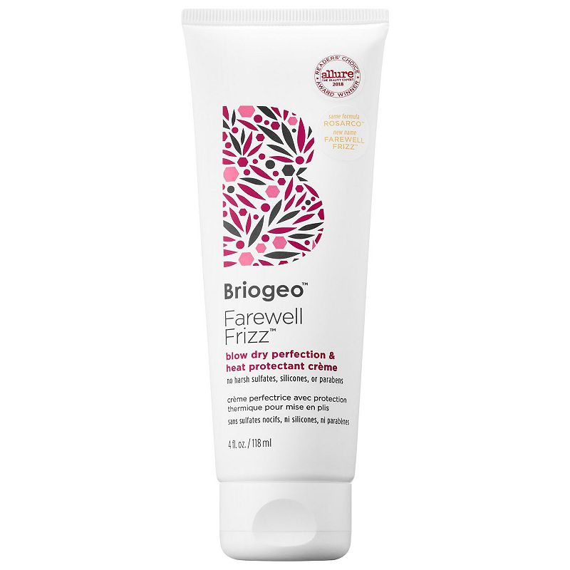 Briogeo Farewell Frizz Blow Dry Perfection Heat Protectant Cream, Size: 4 FL Oz, None