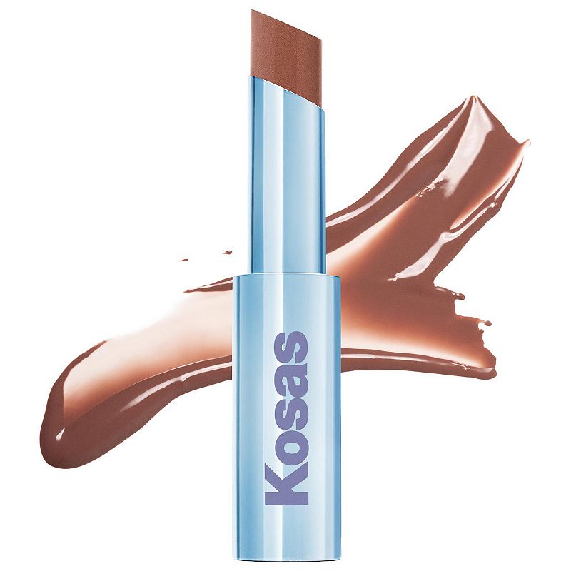 Kosas Wet Stick Moisturizing Shiny Sheer Lipstick with Ceramides Color: 100 Degrees Size: N/A