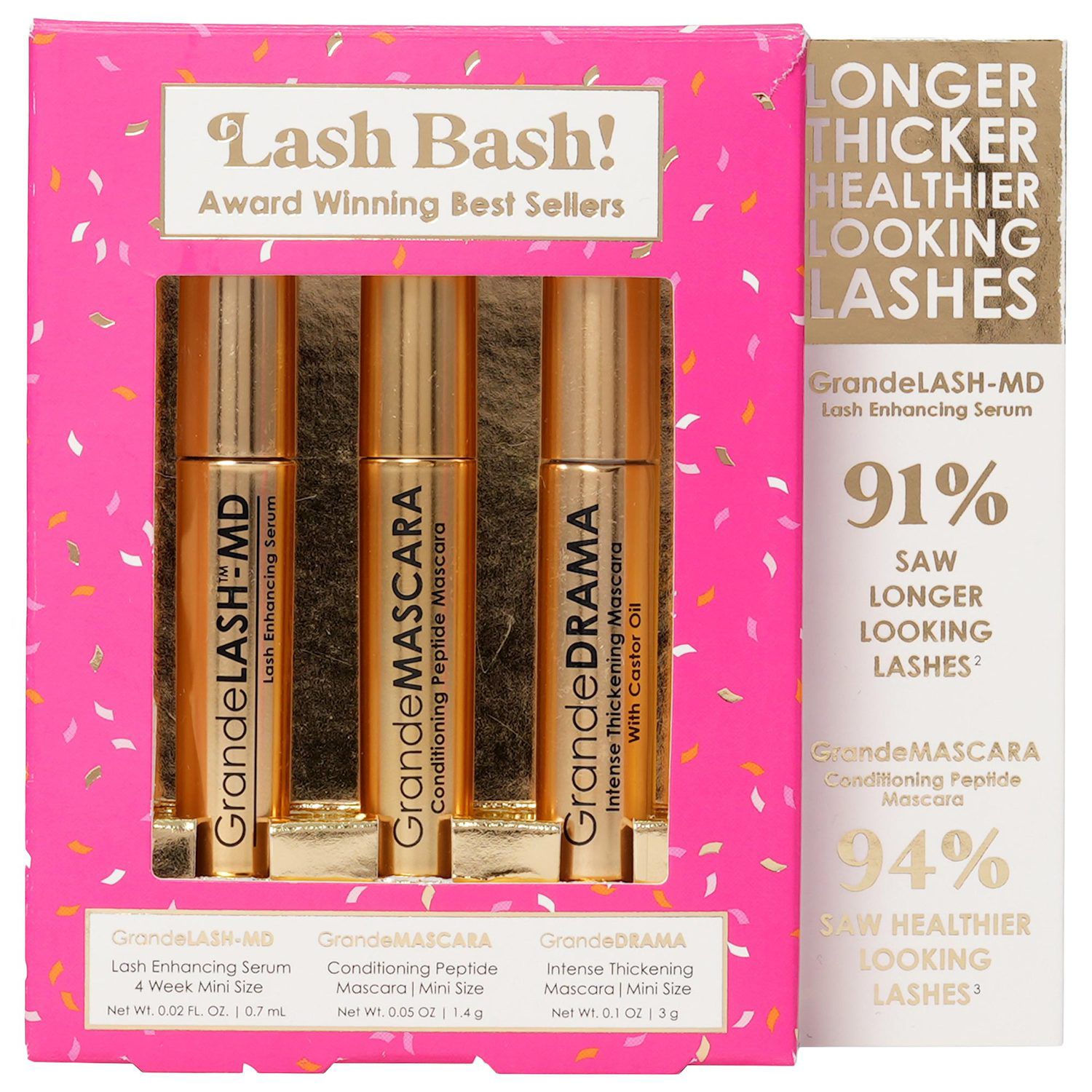 Grande Cosmetics Lash Bash Set - None