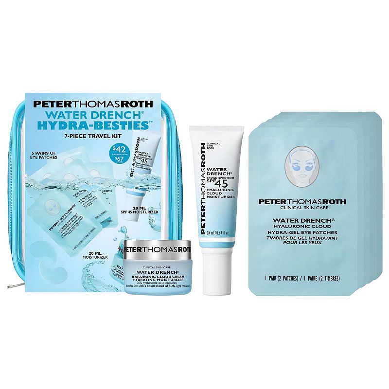 Peter Thomas Roth Water Drench Hydra-Besties 7-Piece Travel Kit, None