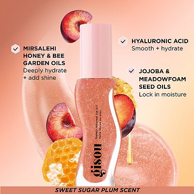 Gisou Honey Infused Hydrating Lip Oil