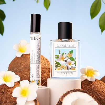 The 7 Virtues Coconut Sun Eau de Parfum Travel Spray