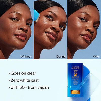 Shiseido Clear Sunscreen Stick SPF 50