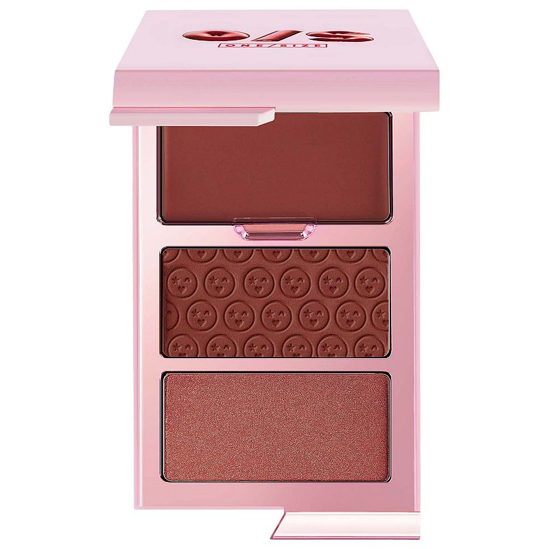 ONE/SIZE by Patrick Starrr Cheek Clapper 3D Blush Trio Palette, Size: 3.4 Oz, Rich Betch