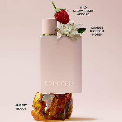 BURBERRY Her Eau de Parfum Intense Travel Spray with Strawberry