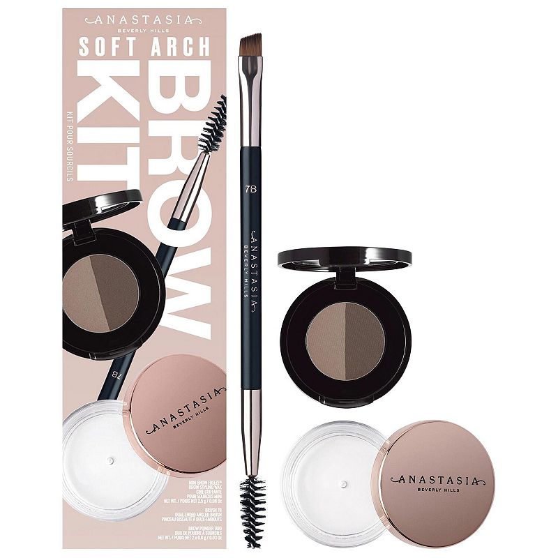 Anastasia Beverly Hills Soft Arch Brow Kit, Size: 0.03 Oz, Dark Brown