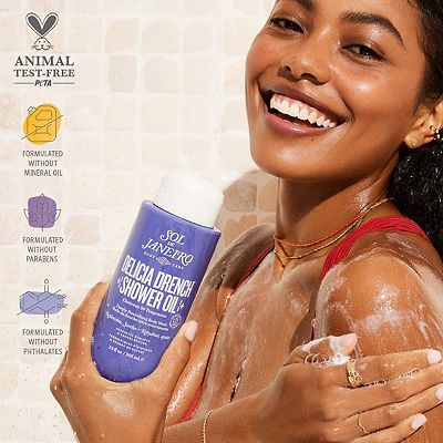 Sol de Janeiro Delicia Drench Moisturizing Shower Oil for Dry Skin