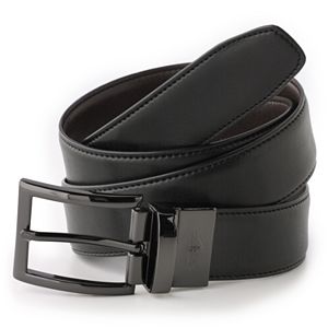 Men's Dockers® Reversible Edge Stitch Leather Belt