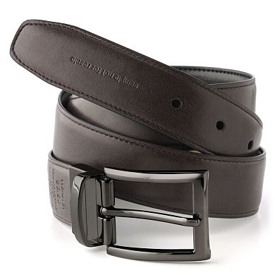 Men's Dockers® Reversible Edge Stitch Leather Belt