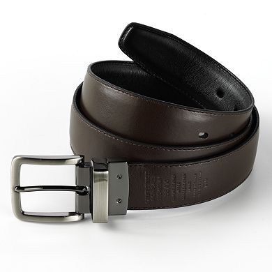 Dockers® Stitched Reversible Leather Belt