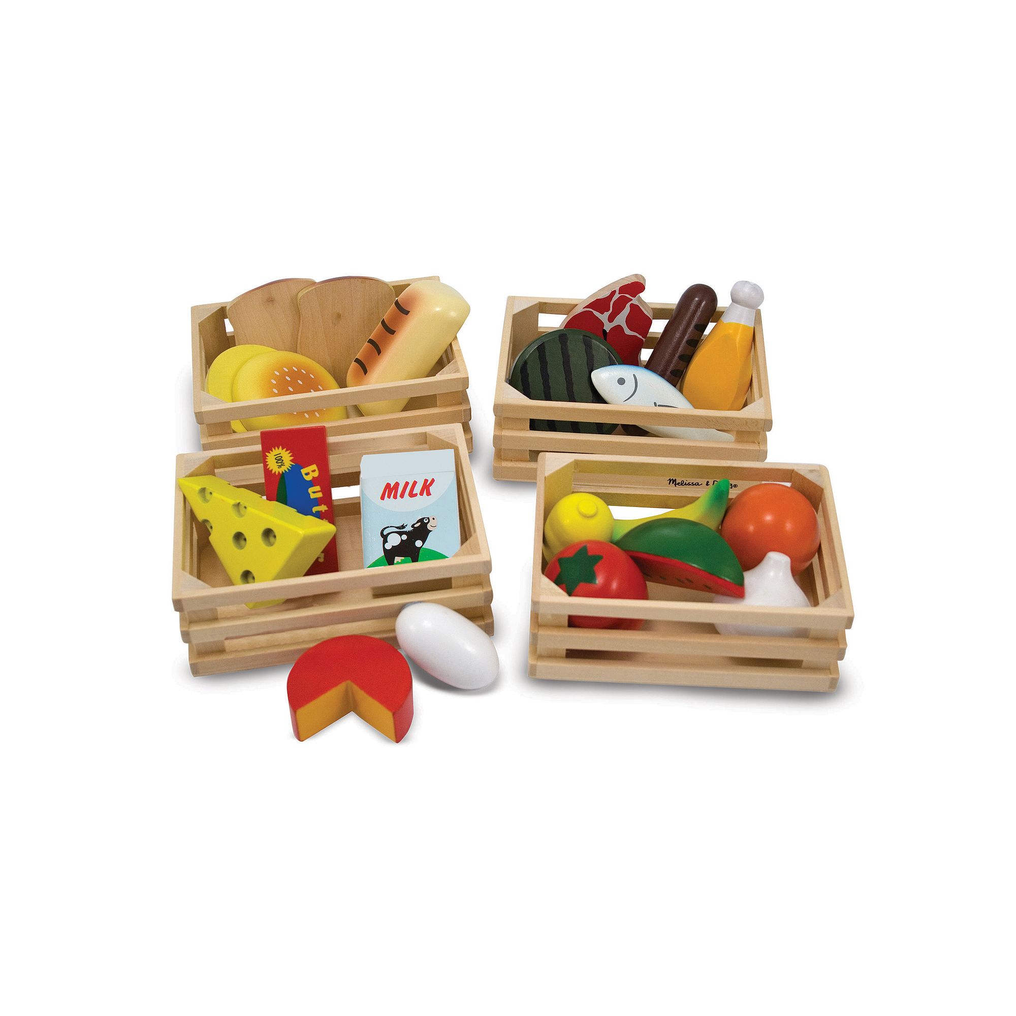 Melissa & Doug Food Groups Set, Multi