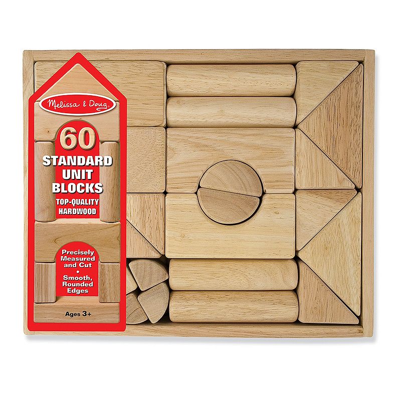 92503533 Melissa and Doug Standard Unit Block Set, Multicol sku 92503533