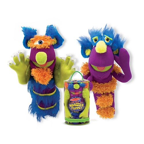 Melissa & Doug Make Your Own Monster Puppet Set