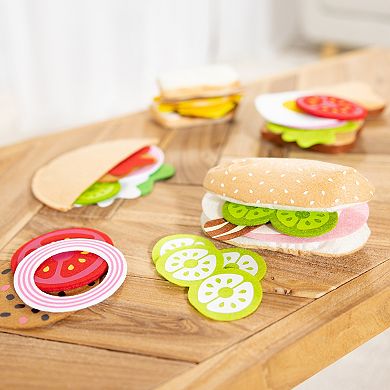 Melissa and Doug Felt Food Sandwich Playset