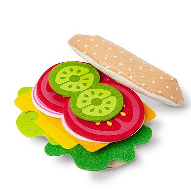 Melissa and Doug Felt Food Sandwich Playset