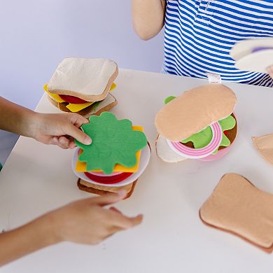 Melissa and Doug Felt Food Sandwich Playset