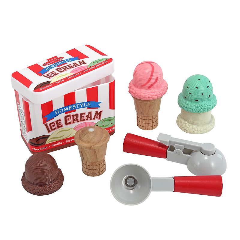 92517463 Melissa and Doug Scoop and Stack Ice Cream Cone Pl sku 92517463