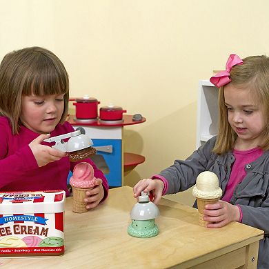 Melissa and Doug Scoop and Stack Ice Cream Cone Playset