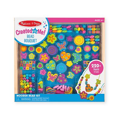 Melissa & Doug Bead Bouquet Wooden Bead Set