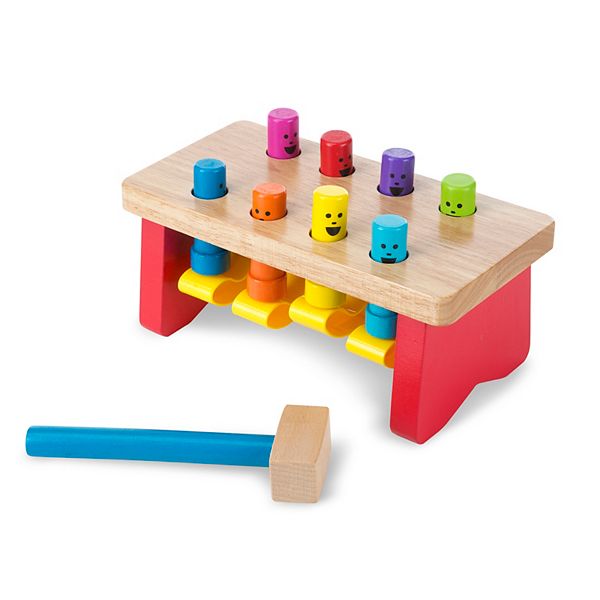 Melissa Doug Deluxe Pounding Bench