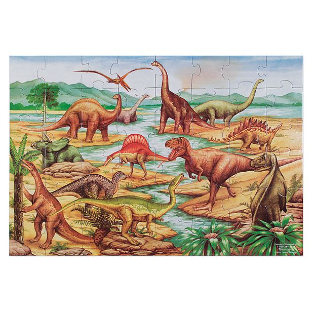 Melissa Doug Dinosaurs Floor Puzzle