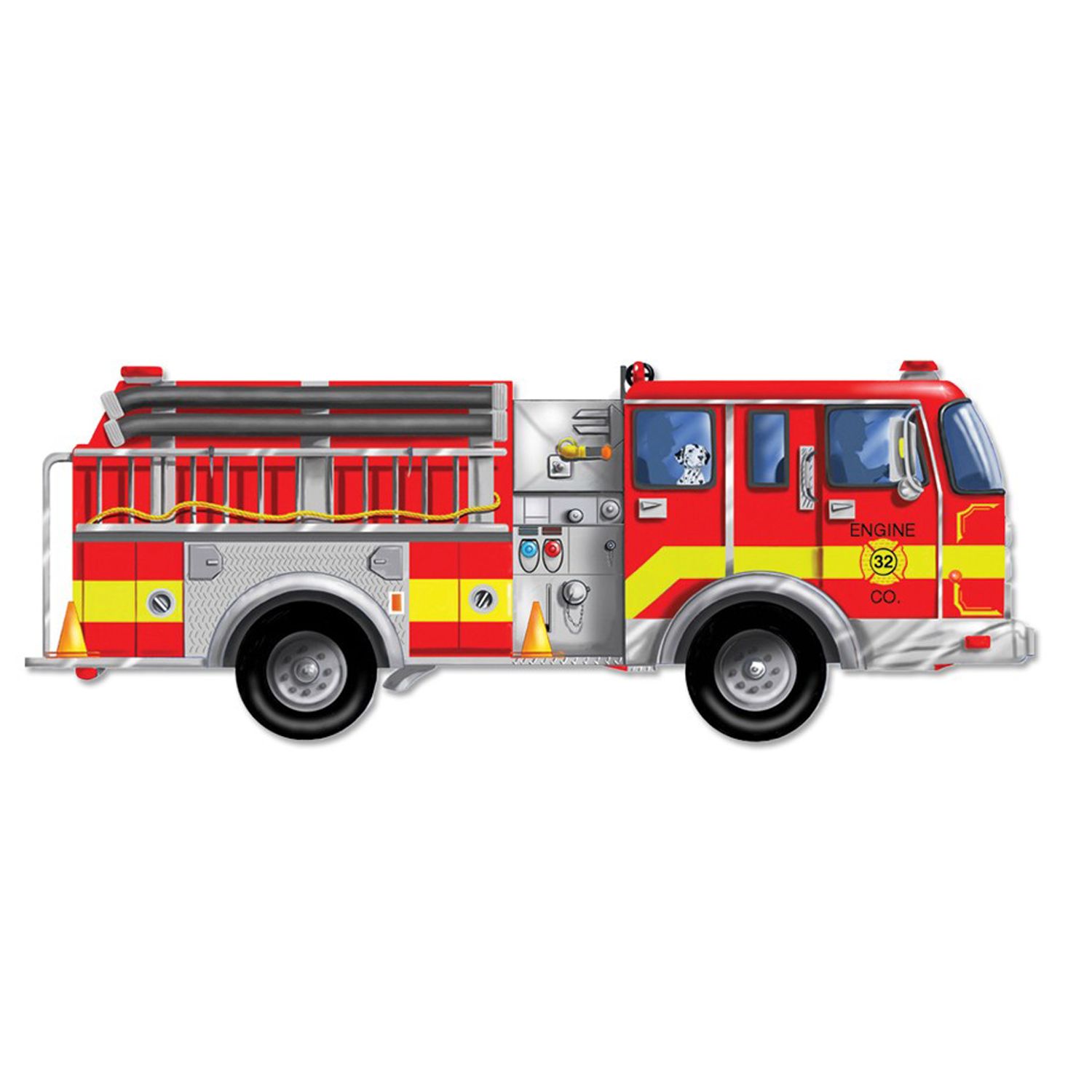 melissa & doug fire truck