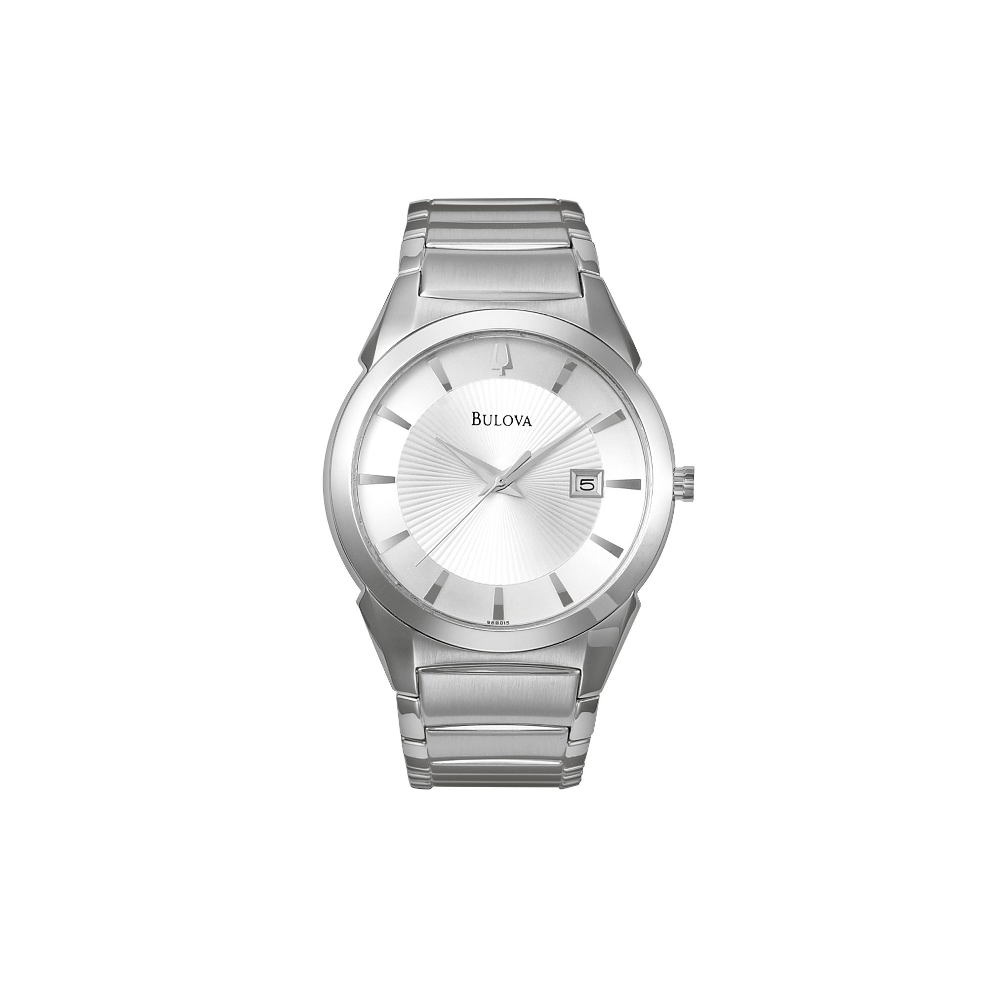 Bulova Stainless Steel Watch - 96B015 - Men, Mens, Silver